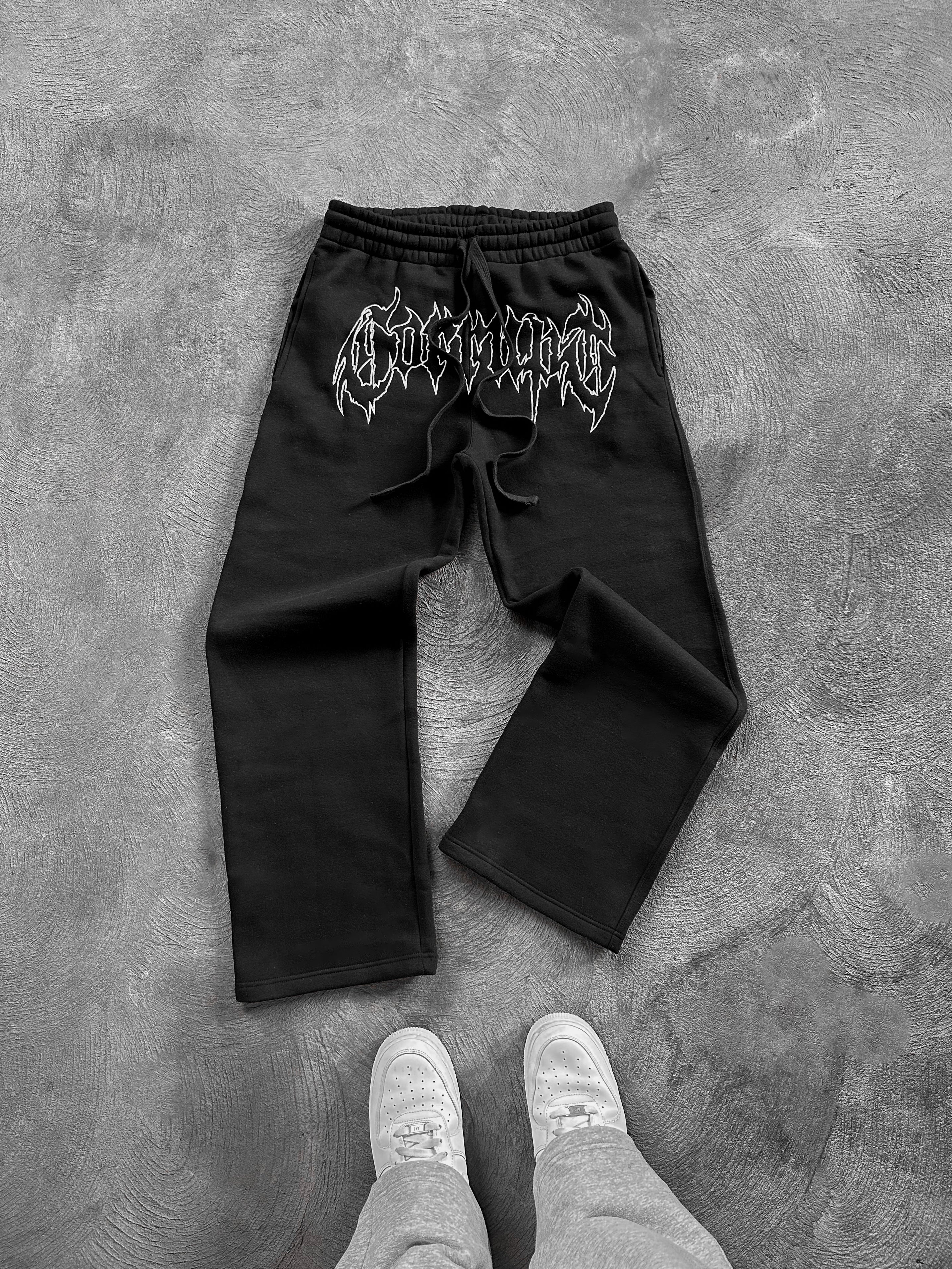 EMBROIDERED LOGO SWEATPANTS