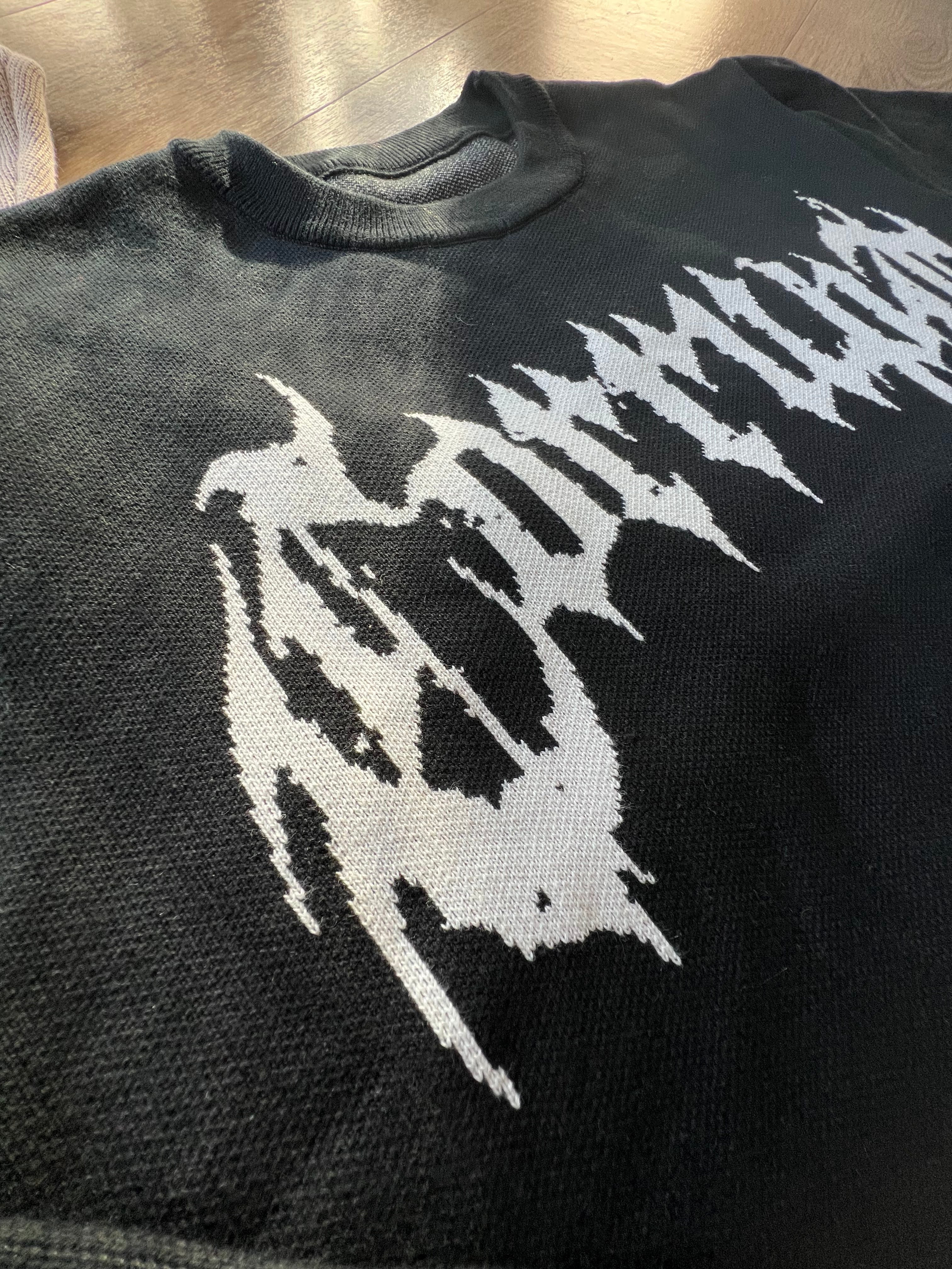 CORRUPT LOGO KNITTED SWEATERS