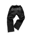 EMBROIDERED LOGO SWEATPANTS